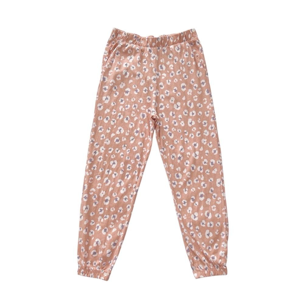 H&M girls size 6X printed lightweight joggers